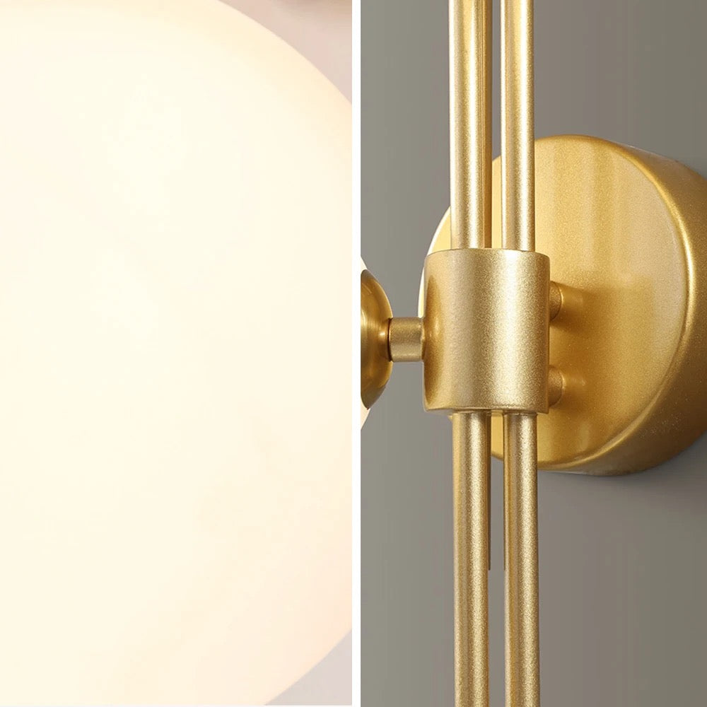 Modern Brass Wall Light