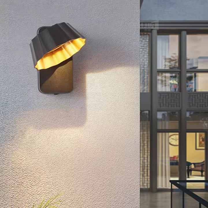 Black & Gold Wall Sconce