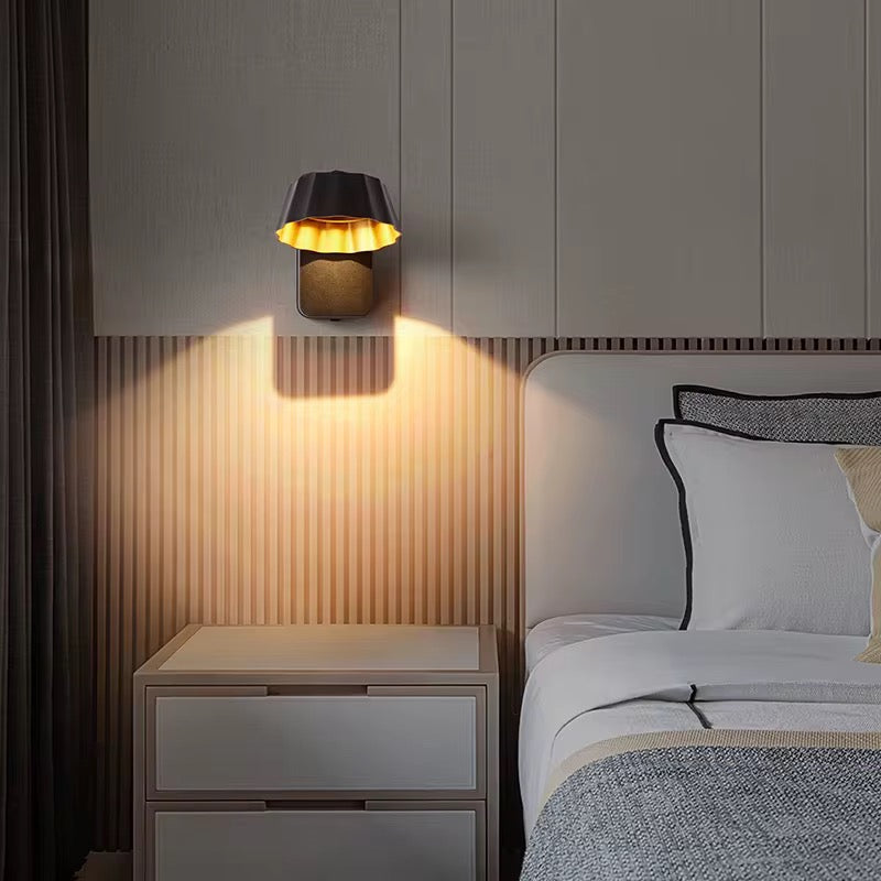 Black & Gold Wall Sconce
