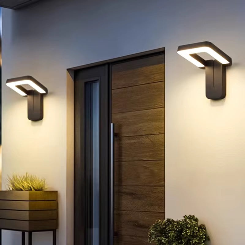 Modern Halo Wall Light