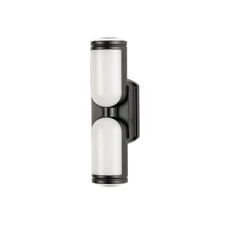 Dual Cylinder Outdoor Wall Light