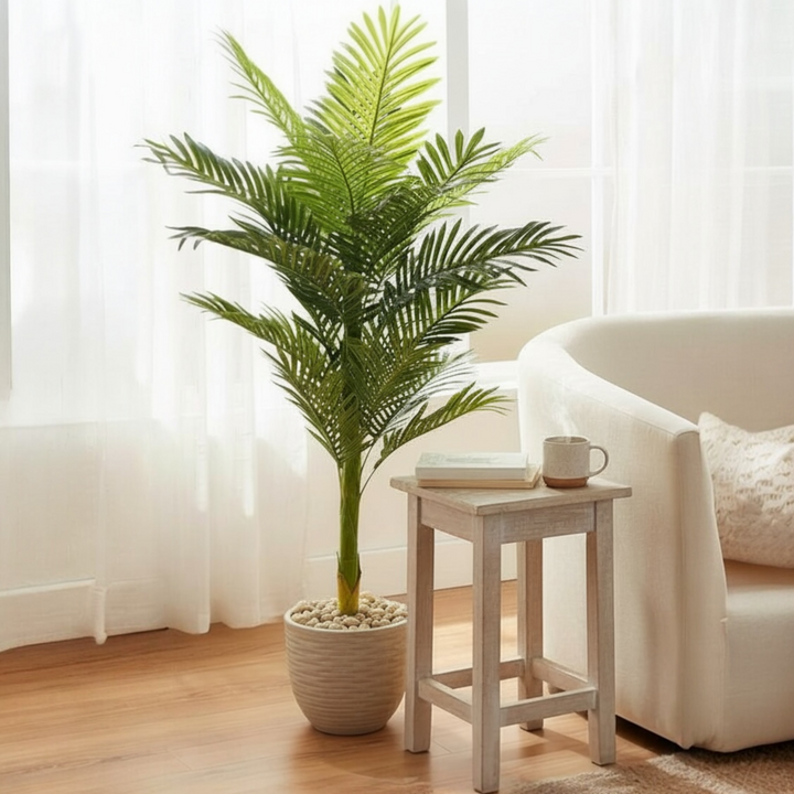 Artificial Palm Tree with Decorative Pot