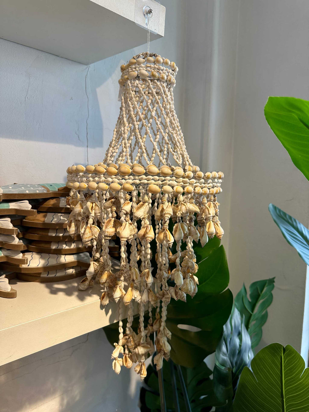 Boho Shell Chandelier