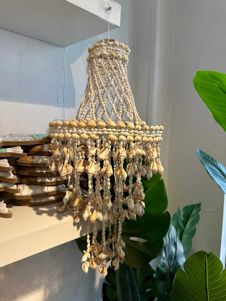 Boho Shell Chandelier