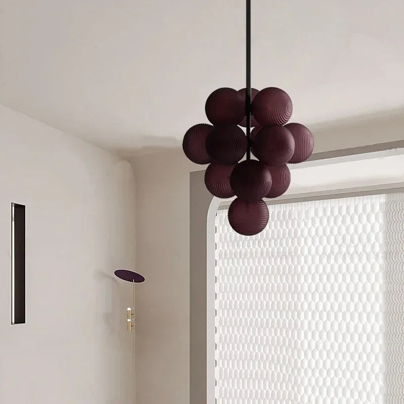 Sculptural Cluster Globe Pendant Light