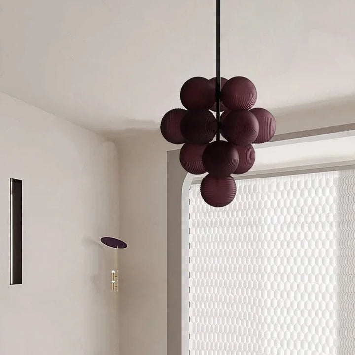 Sculptural Cluster Globe Pendant Light