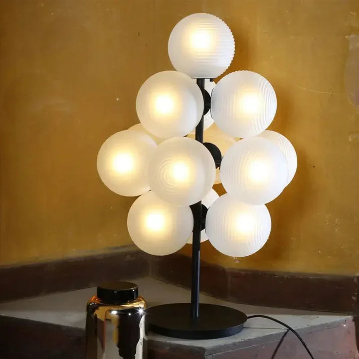 Sculptural Cluster Globe Pendant Light