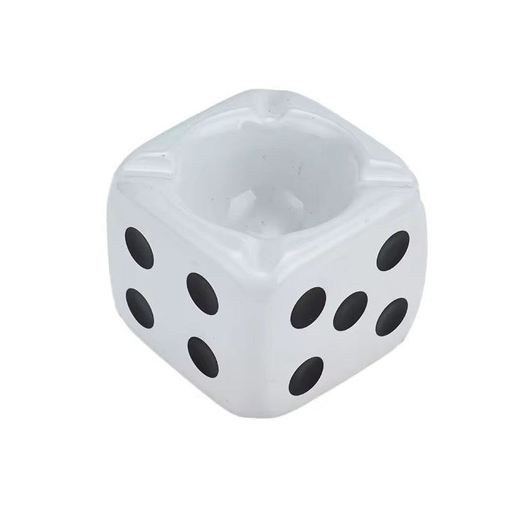 Ceramic Dice Decorative Ashtray
