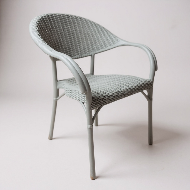 Sigma Weave Outdoor Chair – White