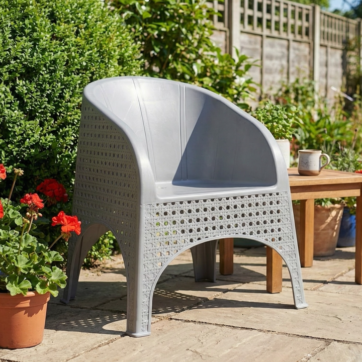 Orian Nest Outdoor Chair – Stone