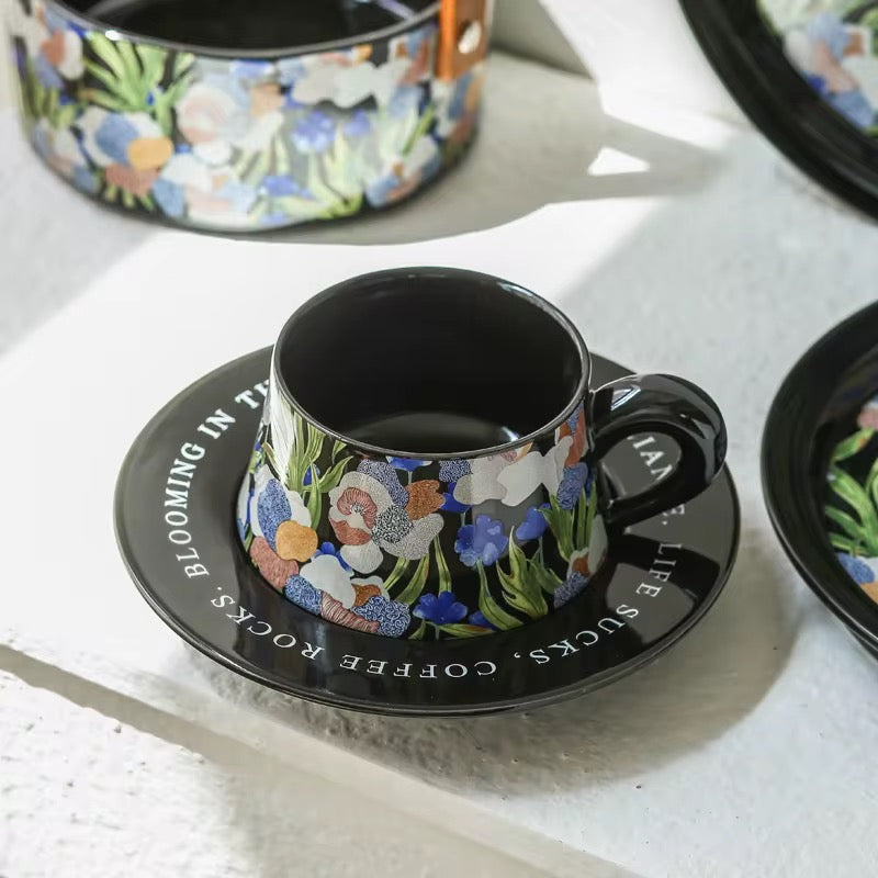 Floral Espresso Cup