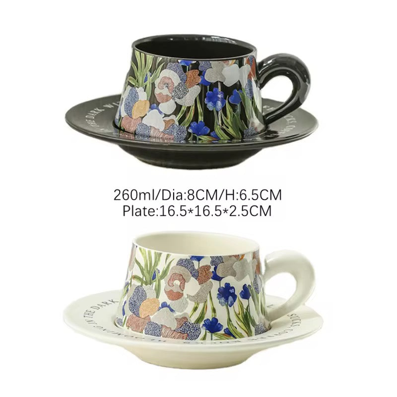 Floral Espresso Cup