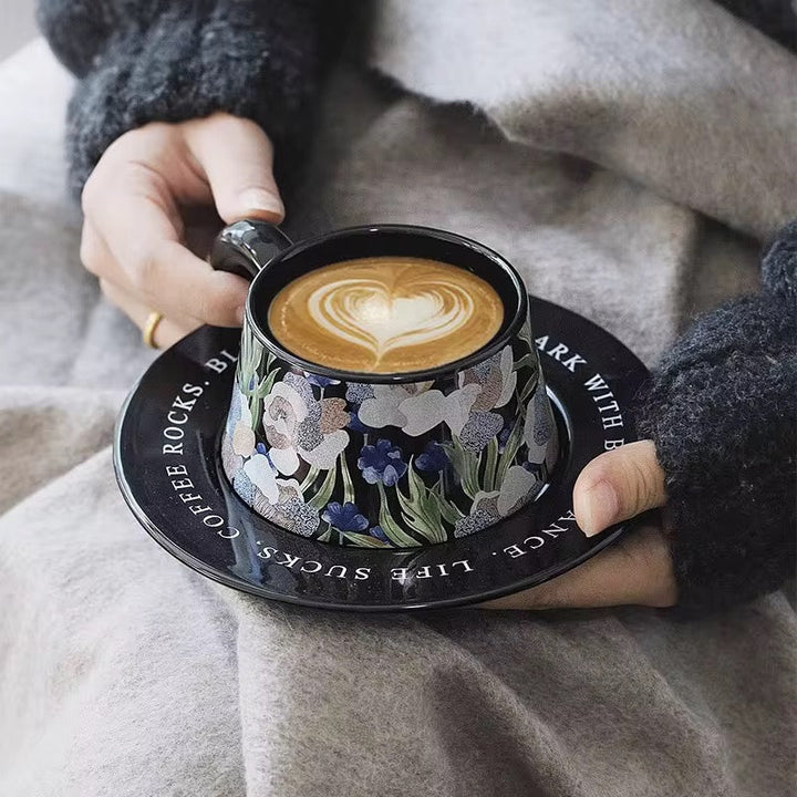 Floral Espresso Cup