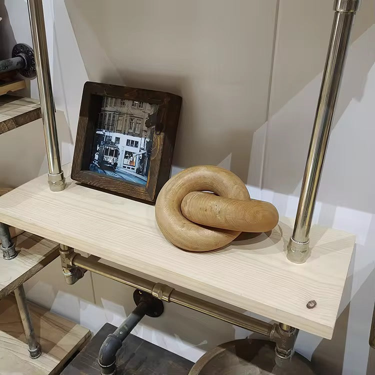 Abstract Ceramic Knot Sculpture