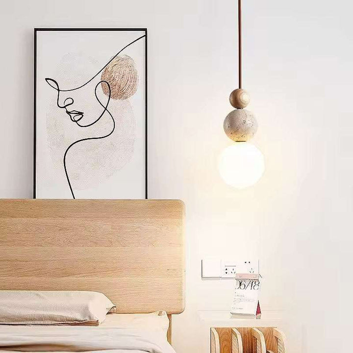 Travertine Stone Pendant Lights