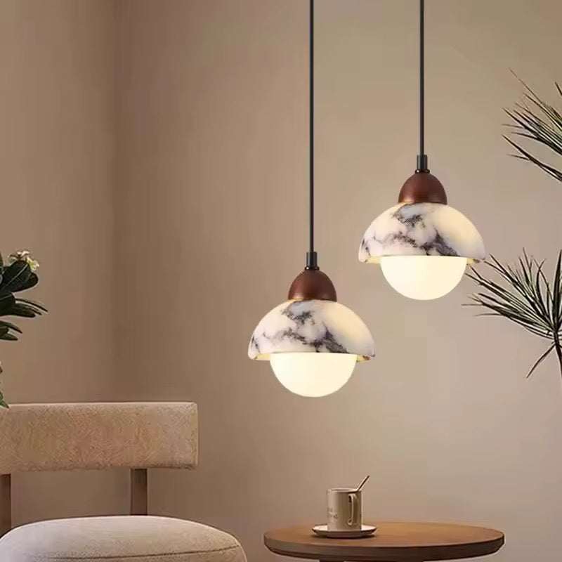 Marble Dome Pendant