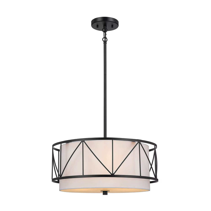 Industrial Drum Chandelier