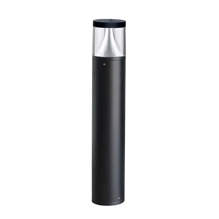 Black Outdoor Bollard Light
