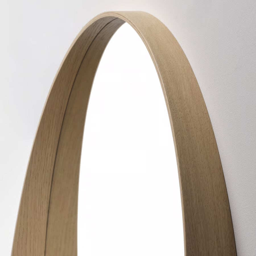 Willow - Round Wooden Mirror