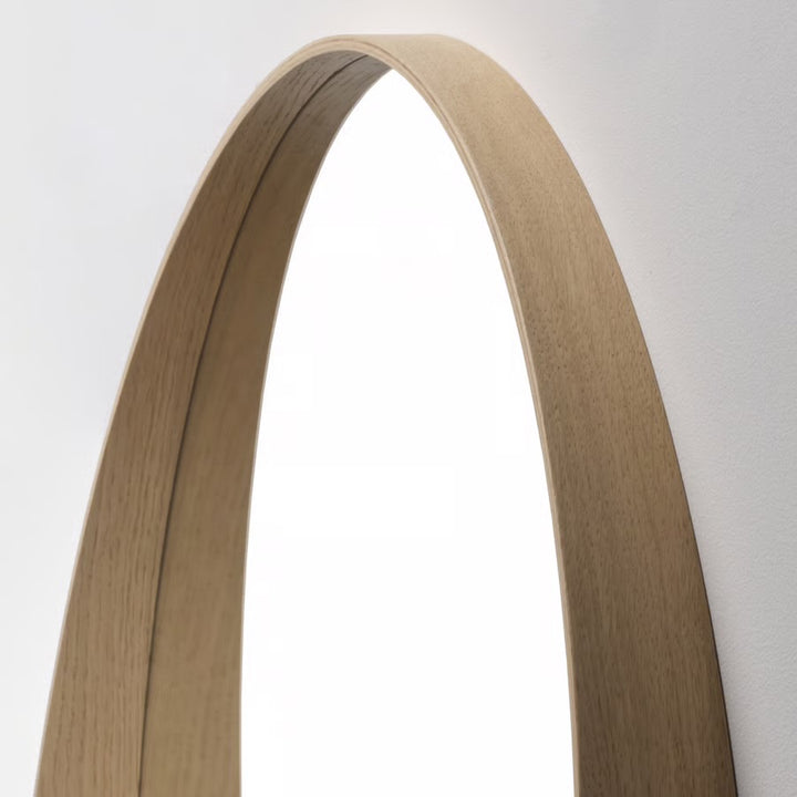 Willow - Round Wooden Mirror