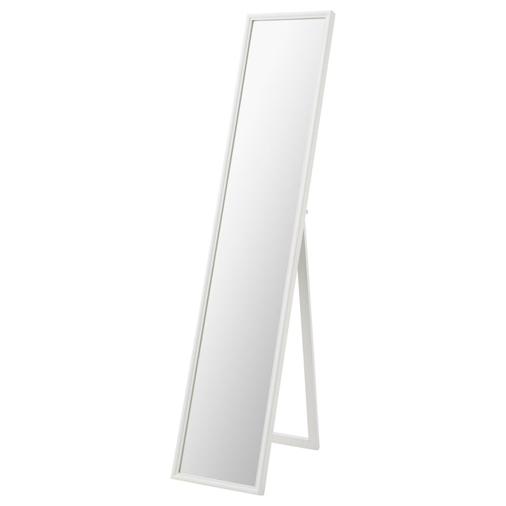 Standing mirror, white, 30x150 cm