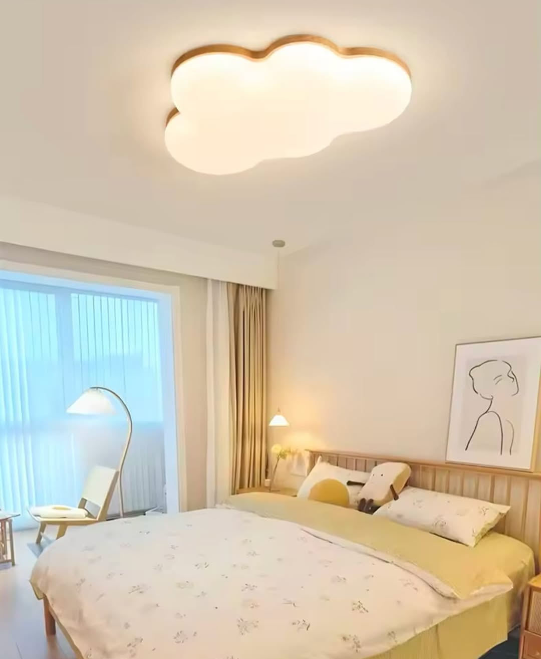 Cloud-Shaped LED Ceiling Light
