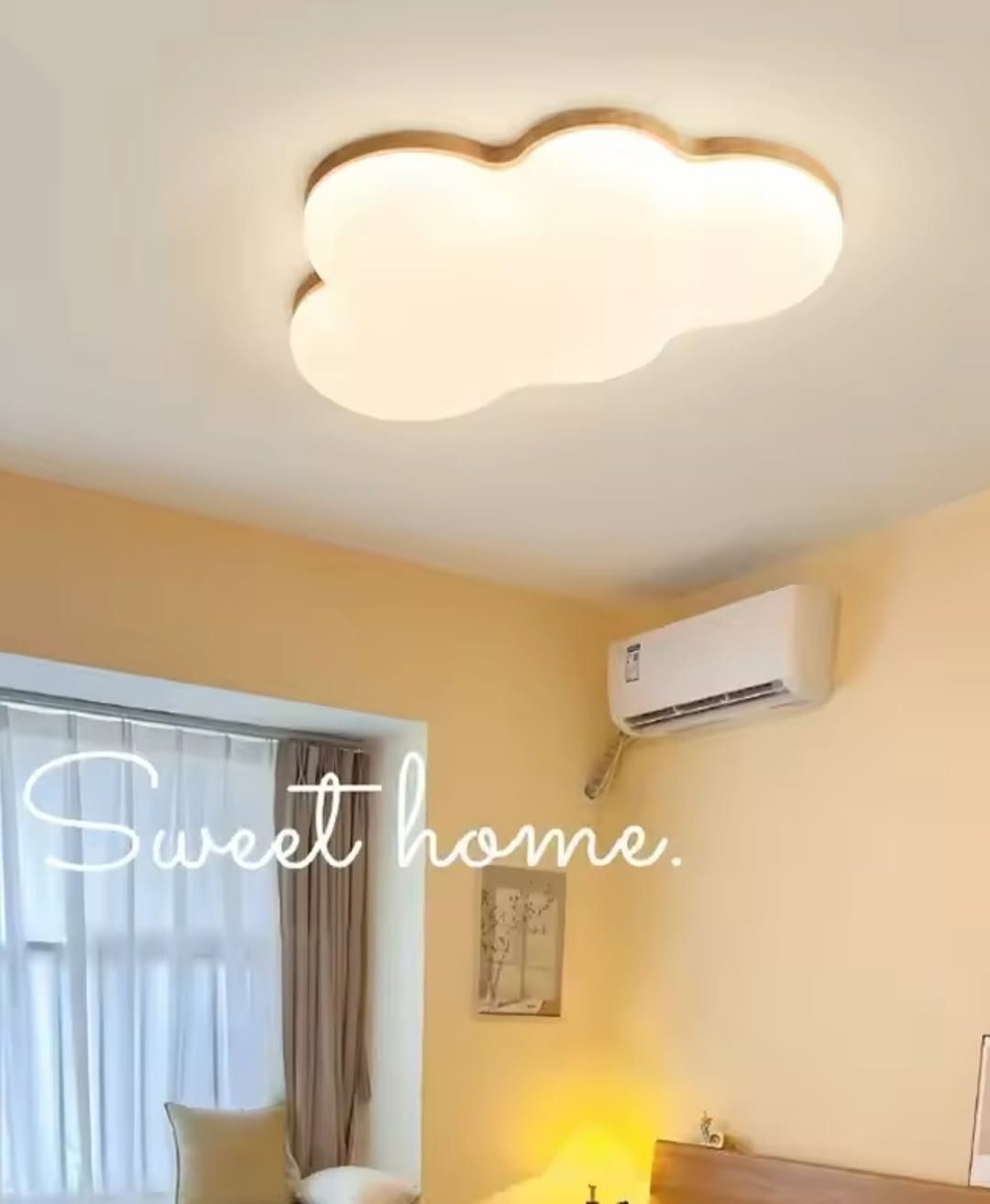 Cloud-Shaped LED Ceiling Light