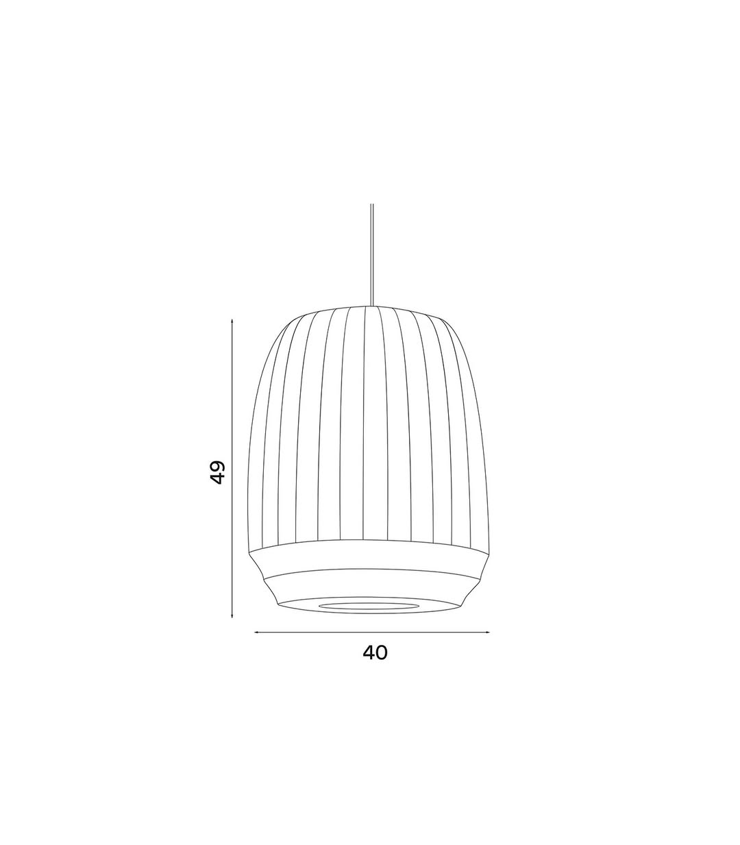 Scandinavian Pendant Light Set in Three Shapes