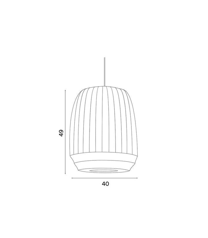 Scandinavian Pendant Light Set in Three Shapes