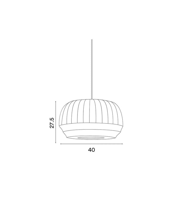 Scandinavian Pendant Light Set in Three Shapes