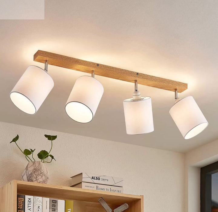 Elegant Track Lighting with Shades