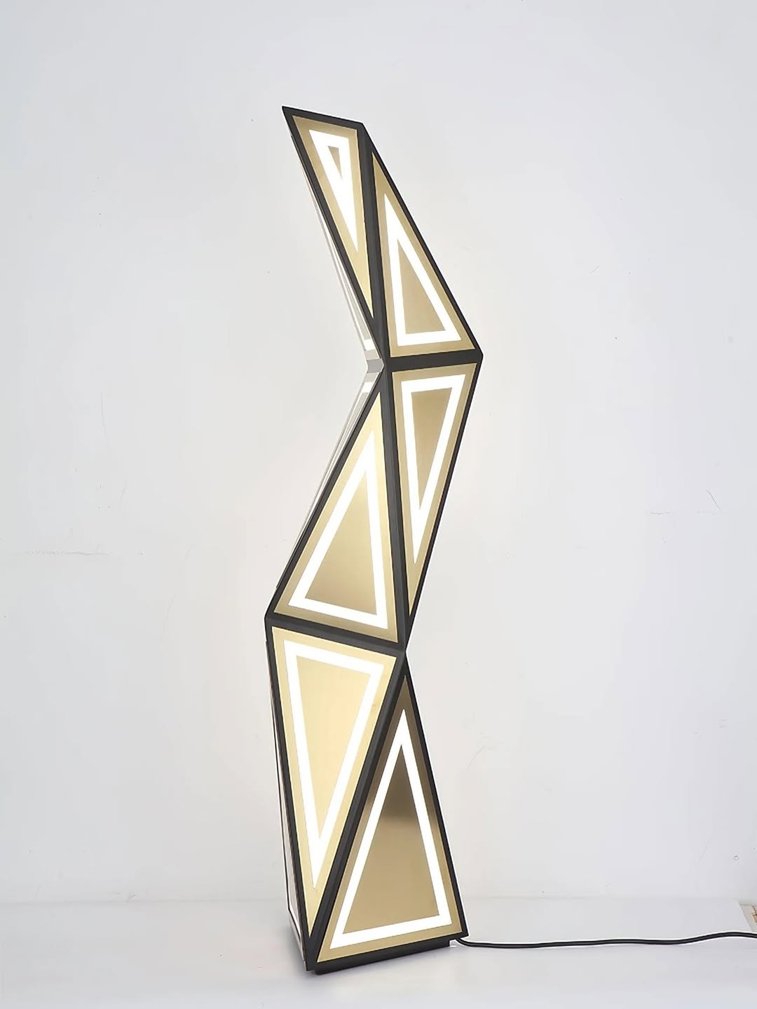 Geometric LED Floor Lamp