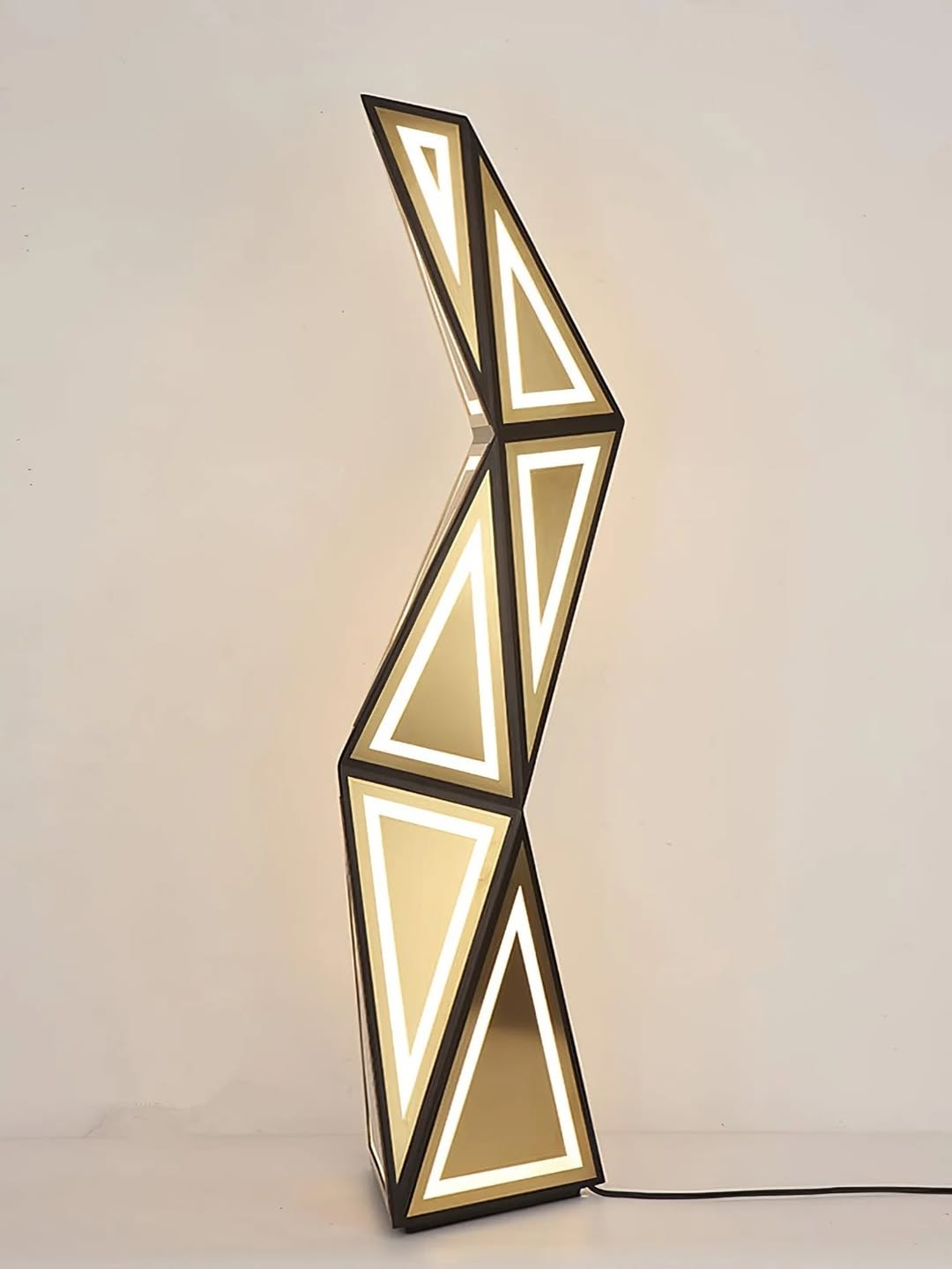 Geometric LED Floor Lamp