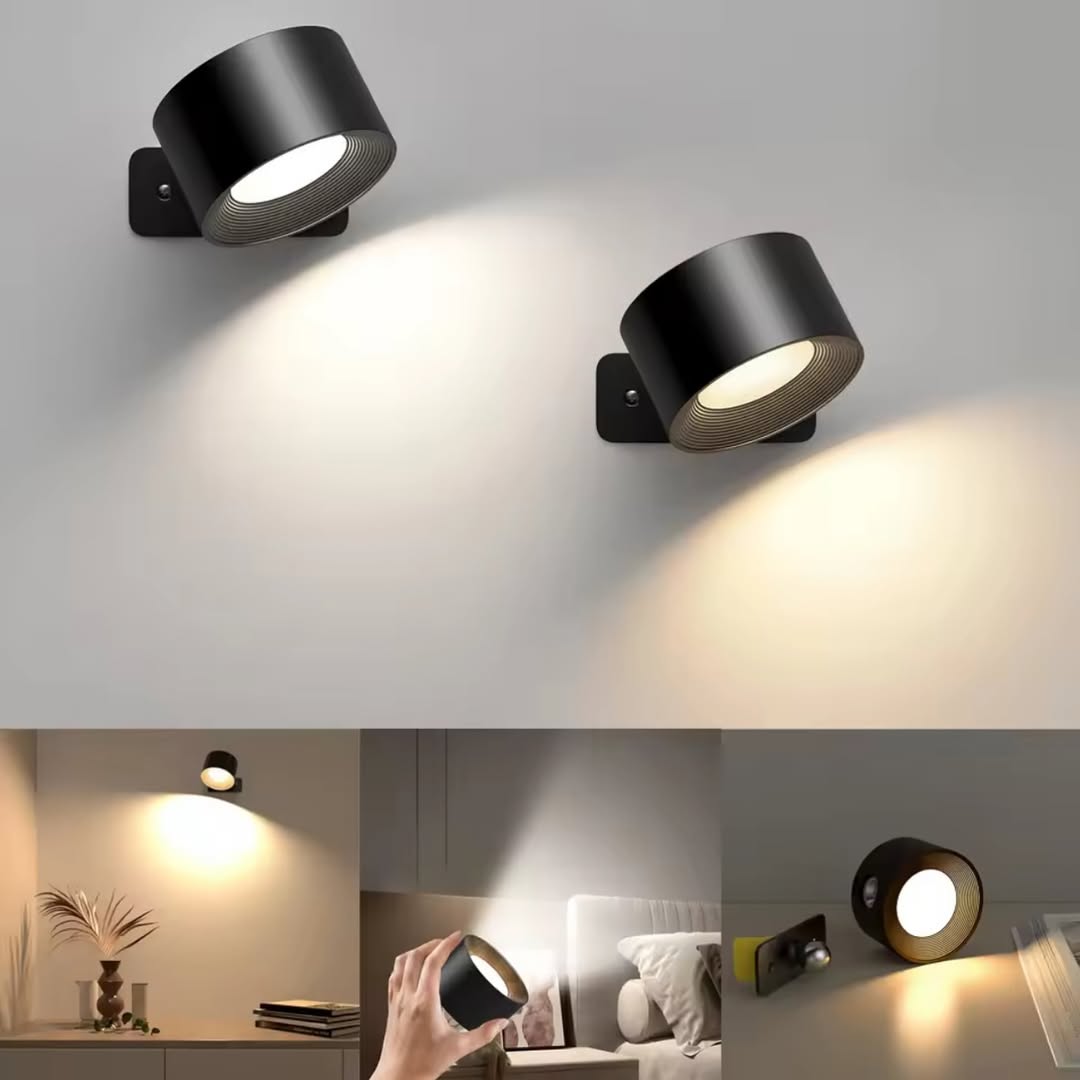 Rechargeable Wall Light with Remote