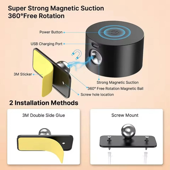 Rechargeable Wall Light with Remote