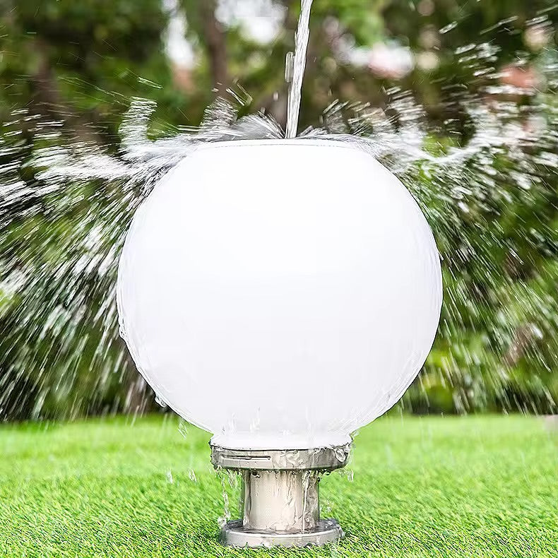 Solar Powered Outdoor Globe Light