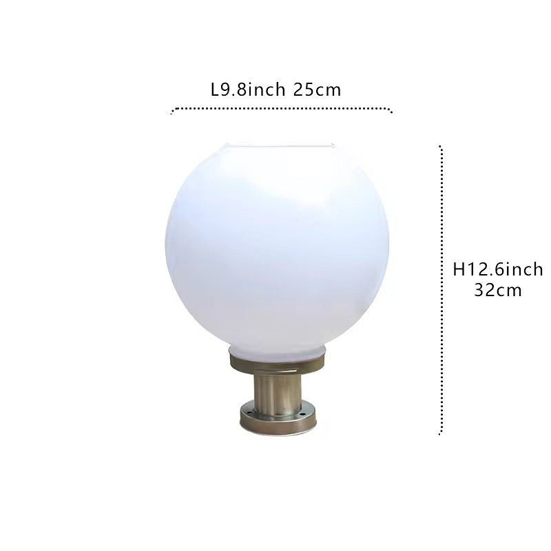 Solar Powered Outdoor Globe Light