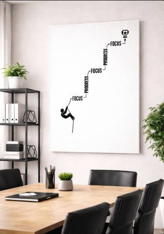 Focus Progress Achievement Canvas