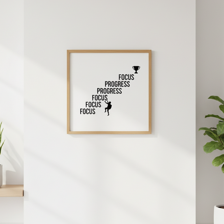 Focus Progress Achievement Canvas