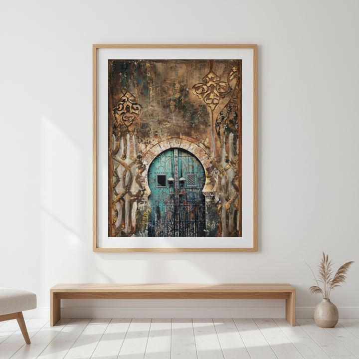 Moroccan Door Canvas Wall Art