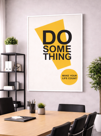 Do Something Make Life Count Canvas