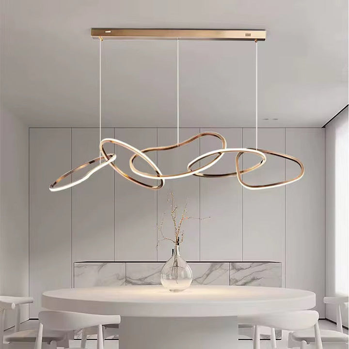 Modern Sculptural LED Pendant Light