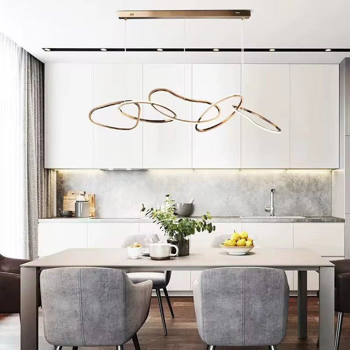 Modern Sculptural LED Pendant Light