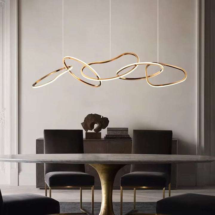 Modern Sculptural LED Pendant Light