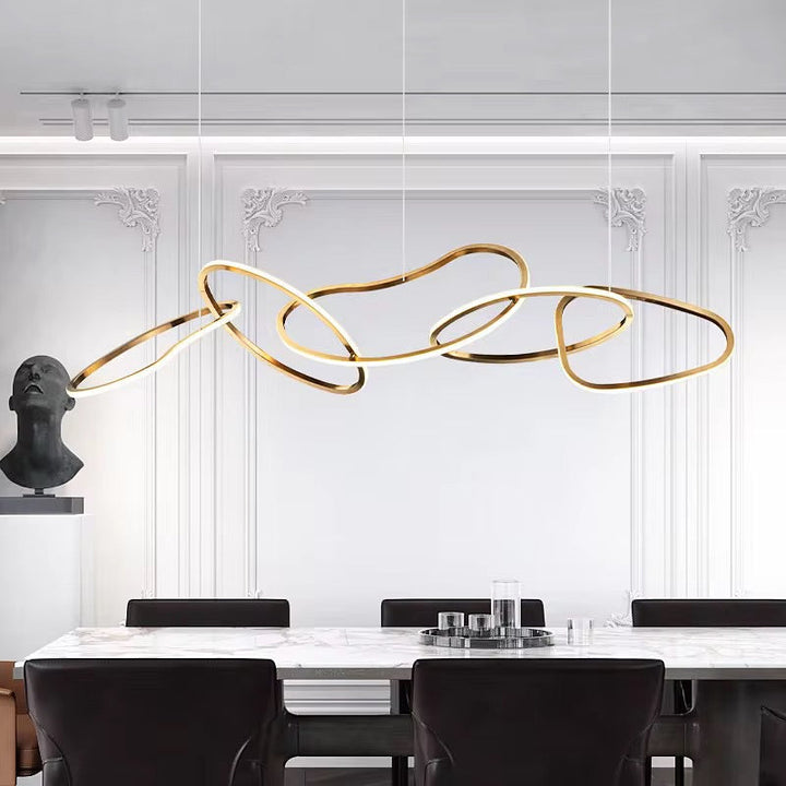 Modern Sculptural LED Pendant Light