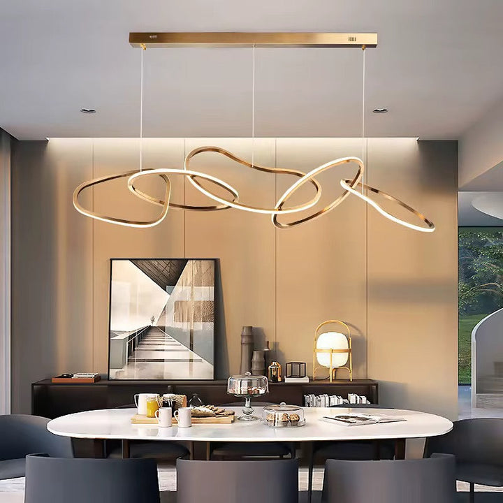 Modern Sculptural LED Pendant Light
