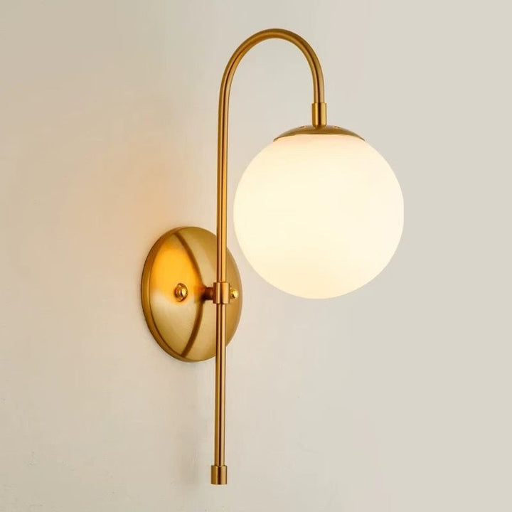 Modern Globe Wall Sconce