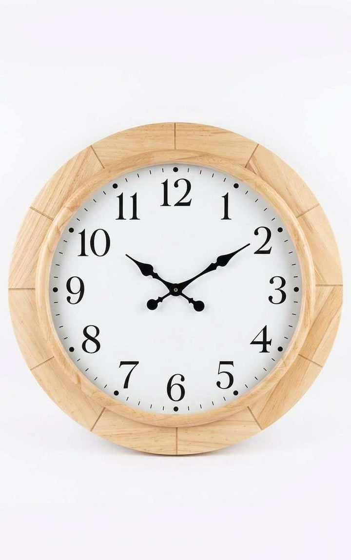 Classic Wooden Wall Clock