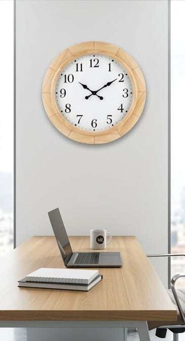Classic Wooden Wall Clock
