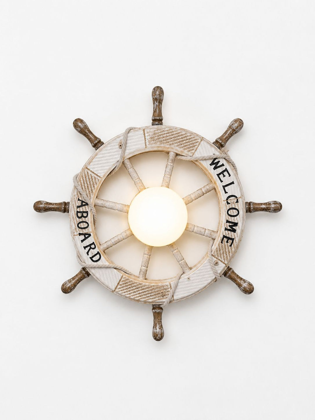 Nautical Ship Wheel Wall Decor